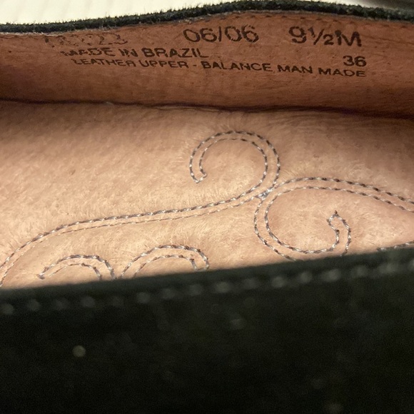 Clarks Artisan Collection Genuine Black Embroidery Suede Wedge Heels Shoes - Picture 10 of 10